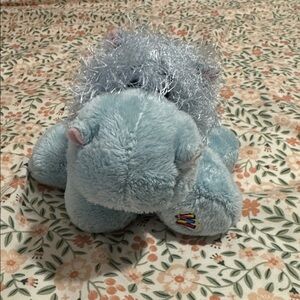 Ganz Webkinz blue hippo plush